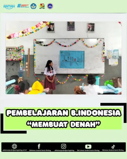 Pembelajaran Bahasa Indonesia (Membuat Denah)