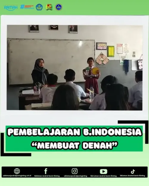 Pembelajaran Bahasa Indonesia (Membuat Denah)