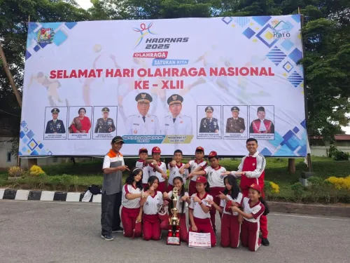 Juara 3 Lomba LKBB Piala Bupati Karo Tingkat SD Se-Kabupaten Karo
