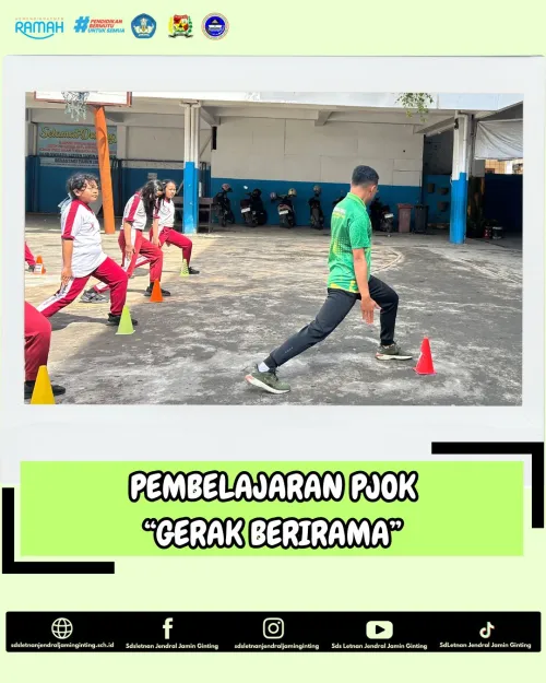 PEMBELAJARAN PJOK "GERAK BERIRAMA"